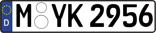 M-YK2956