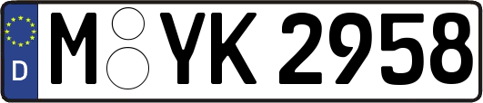 M-YK2958