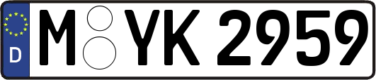 M-YK2959