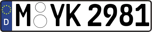 M-YK2981