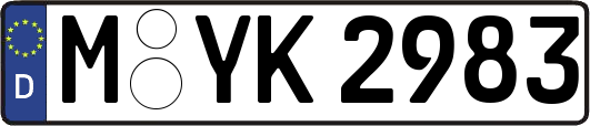 M-YK2983