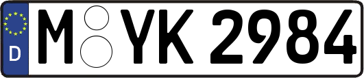 M-YK2984