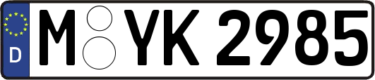 M-YK2985