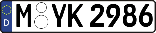 M-YK2986
