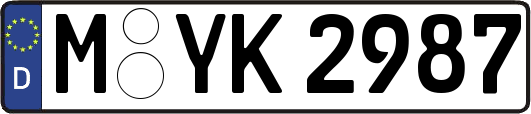 M-YK2987