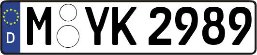 M-YK2989