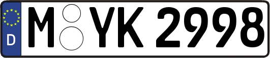 M-YK2998