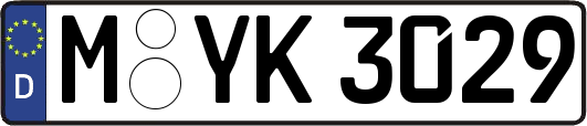 M-YK3029