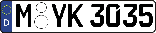 M-YK3035