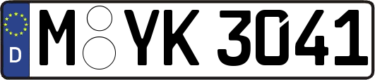 M-YK3041