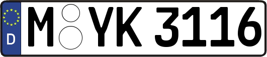 M-YK3116