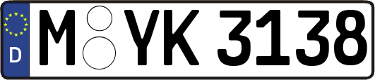 M-YK3138