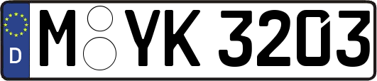 M-YK3203