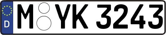 M-YK3243