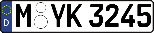 M-YK3245