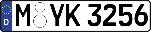 M-YK3256