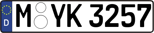 M-YK3257