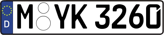 M-YK3260