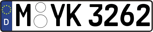 M-YK3262
