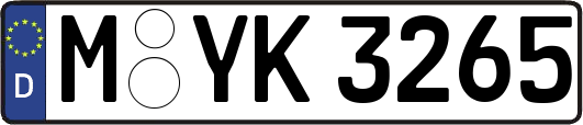 M-YK3265