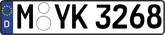 M-YK3268