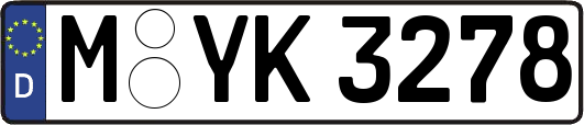 M-YK3278