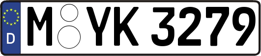 M-YK3279