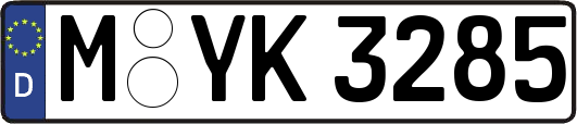 M-YK3285