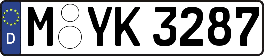 M-YK3287