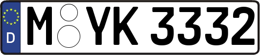 M-YK3332