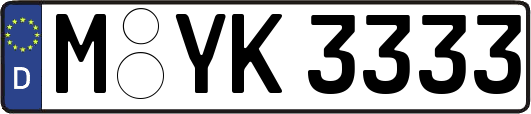 M-YK3333