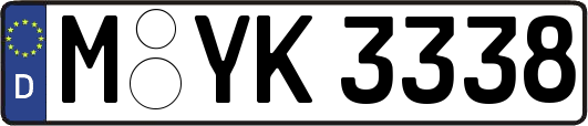 M-YK3338