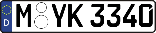 M-YK3340