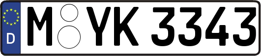 M-YK3343