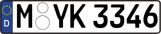 M-YK3346
