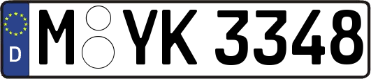 M-YK3348