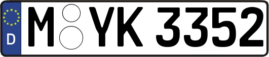 M-YK3352