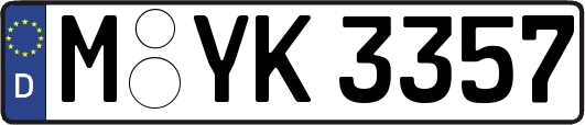 M-YK3357