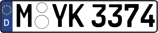 M-YK3374