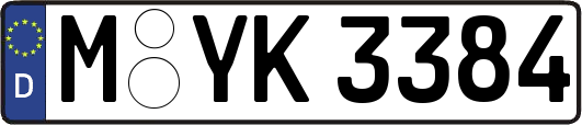 M-YK3384