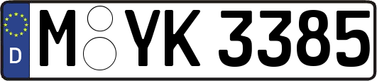 M-YK3385