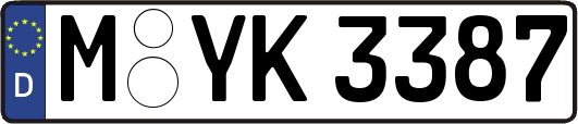 M-YK3387