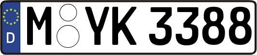 M-YK3388