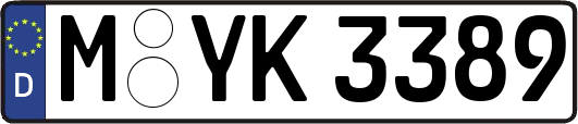 M-YK3389