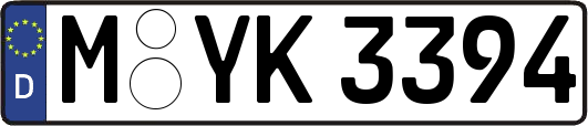 M-YK3394