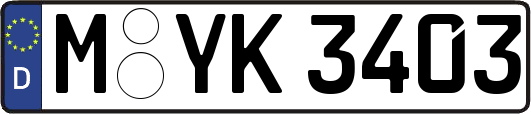 M-YK3403