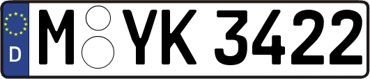 M-YK3422