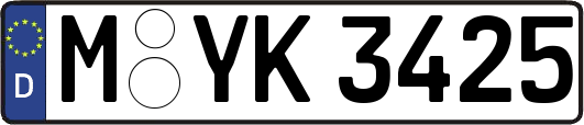 M-YK3425