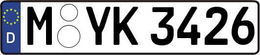 M-YK3426