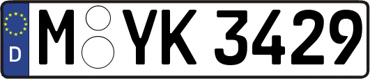 M-YK3429